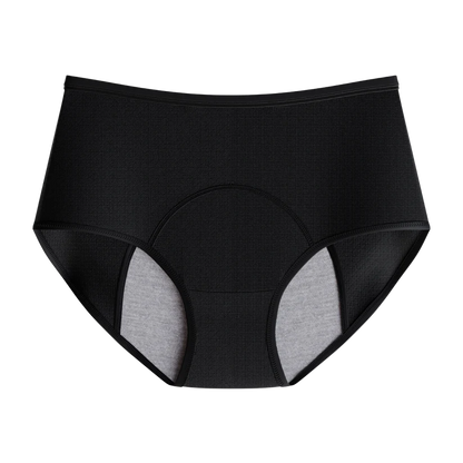 EverDrys leak-proof underwear in black - front view