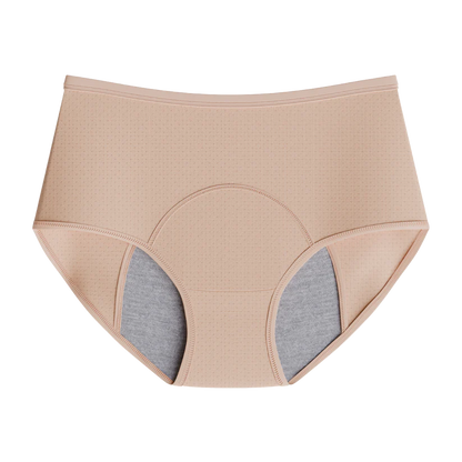 EverDrys leak-proof underwear in beige - front view