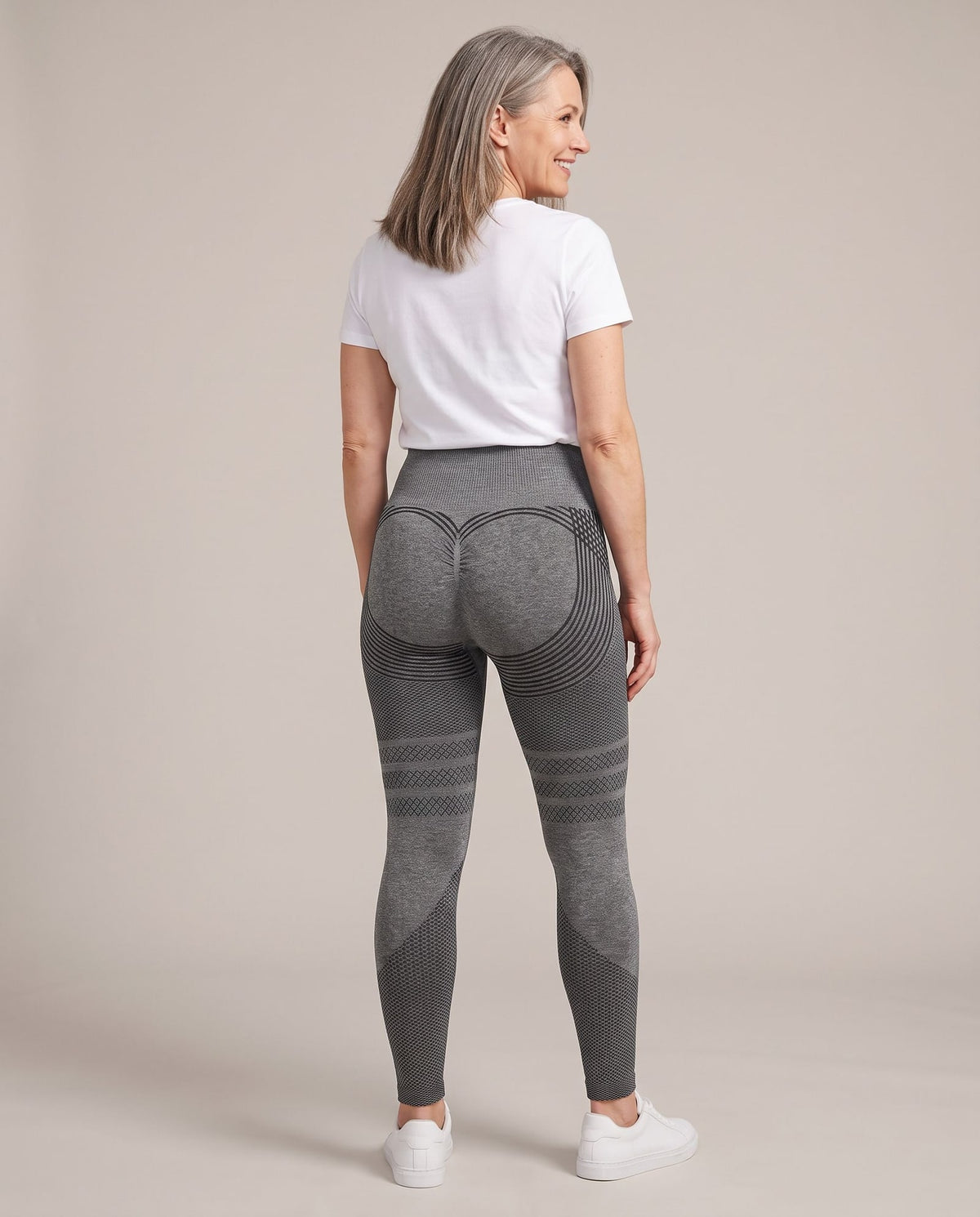 Grey - on model, back