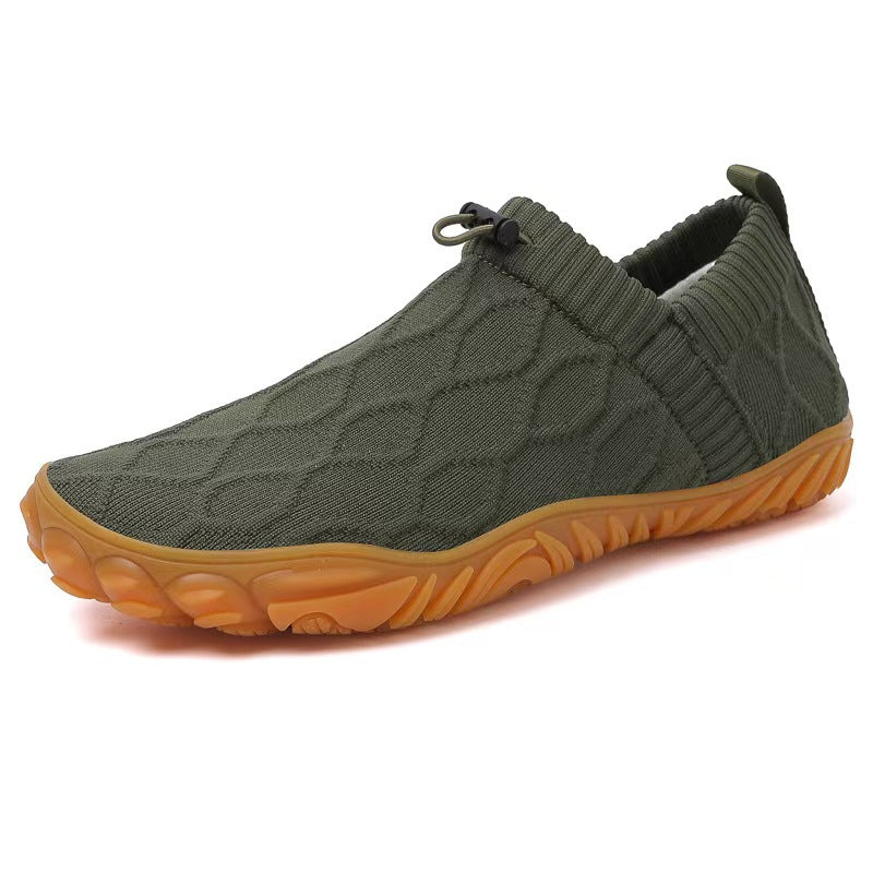 StrideFlex barefoot slip-on in Olive