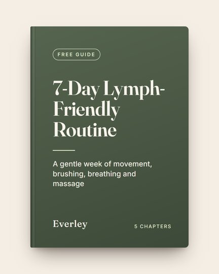 7-Day Lymph-Friendly Routine (e-book cover)